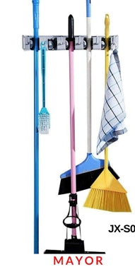 kit modular de limpieza  (ordenador de escobas +  trapeador )