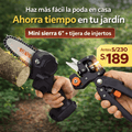 Combo completo para trabajos de jardinería