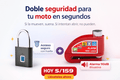 Kit Seguridad Inteligente para Moto – Protección con Alarma y Huella Digital