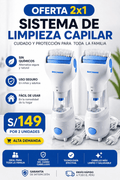 Sistema de Limpieza Capilar 2x1 para Toda la Familia